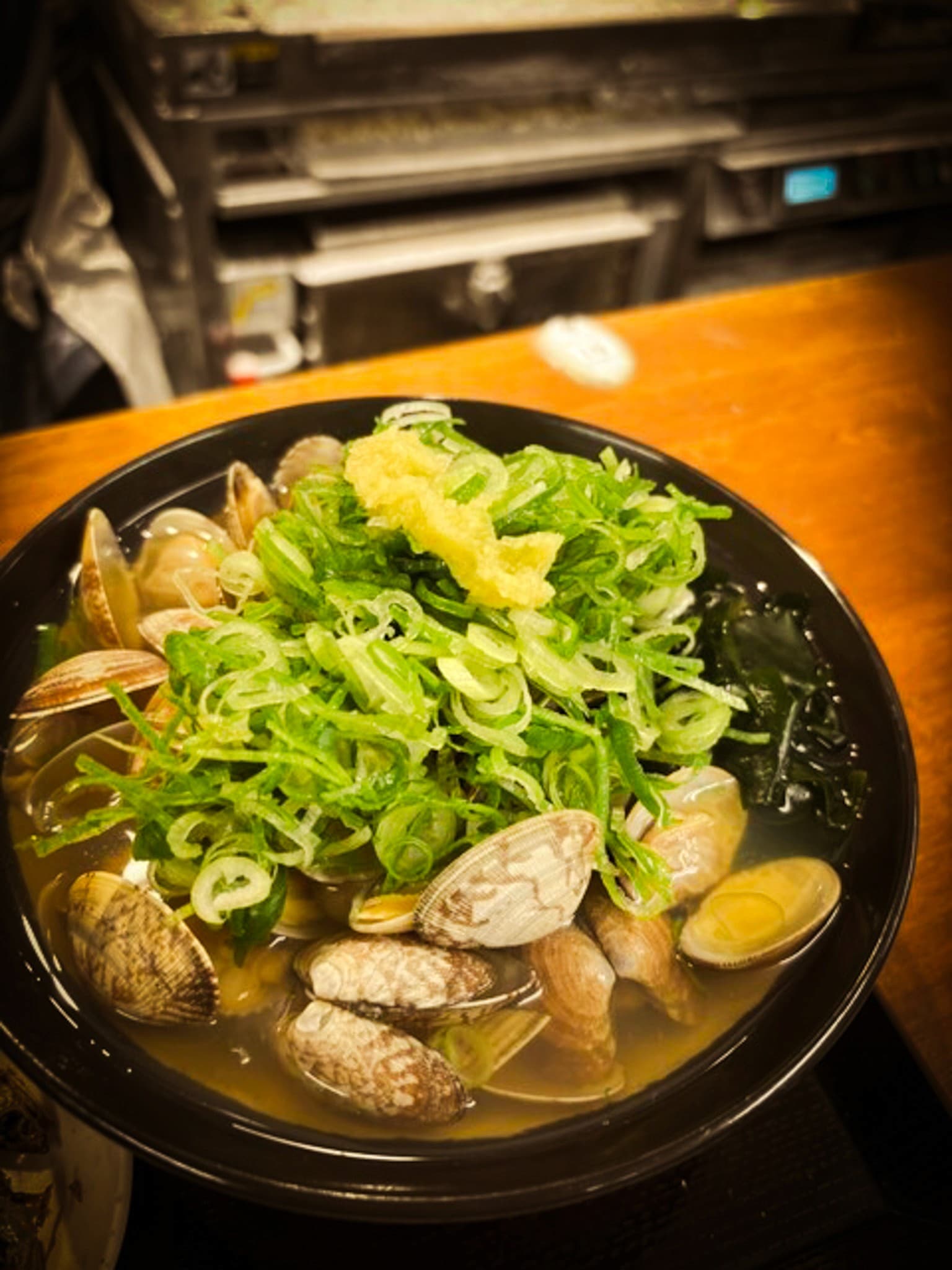 Clam Broth Soup at Izakaya in Nishi-Ogikubo
