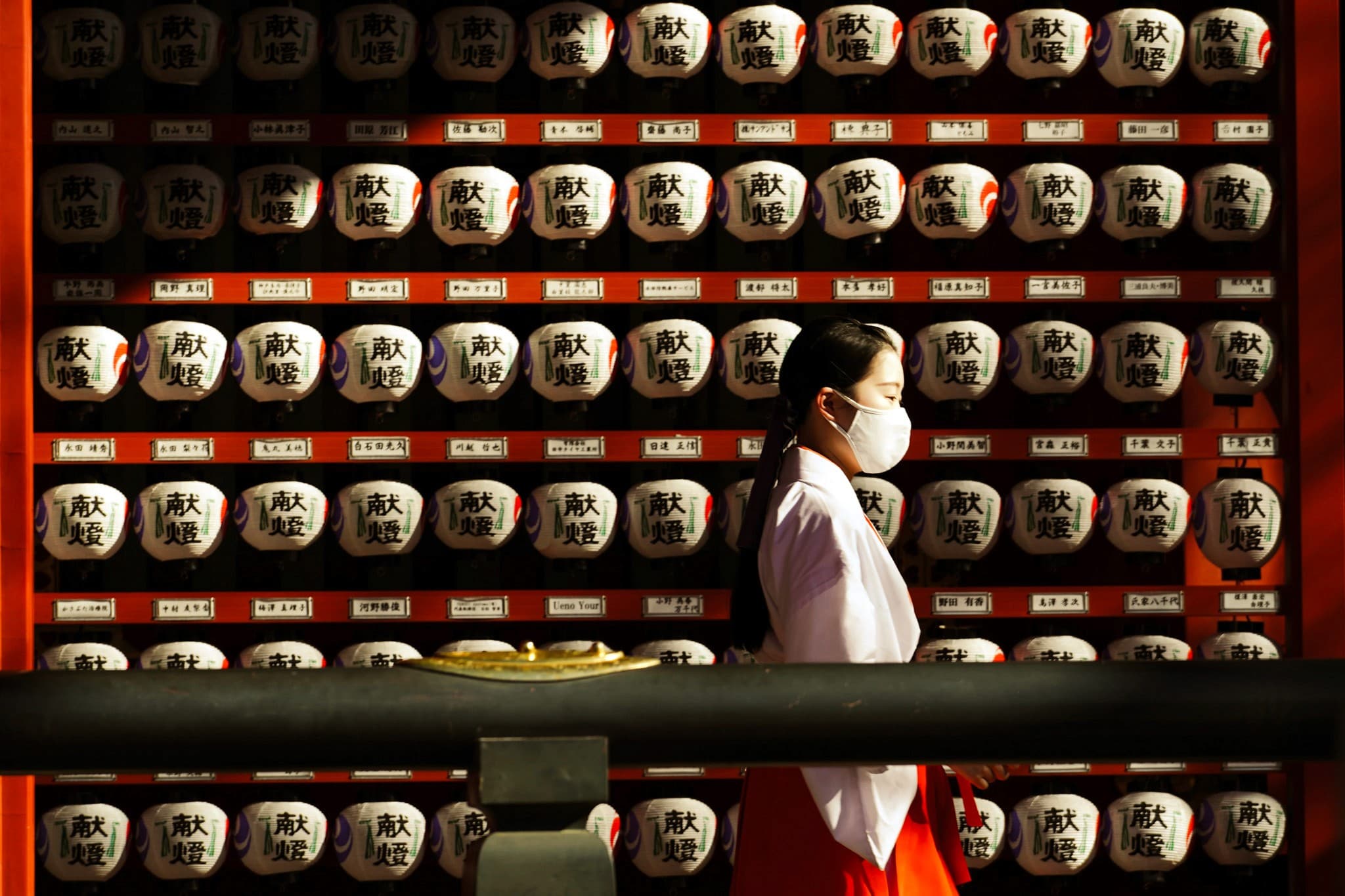 Wall at Kanda Myojin